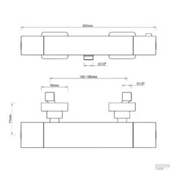 BWS Douchemengkraan Vierkant Chroom -Duravit Verkoop bws douchemengkraan vierkant chroom tech