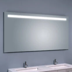 BWS LED Spiegel Tigris Met Lichtschakelaar 160x80x3.1 Cm (incl Bevestigingsmateriaal)