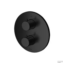 Douchethermostaat Hotbath Cobber Inbouw 2-weg Mat Zwart (excl. Inbouwdeel)