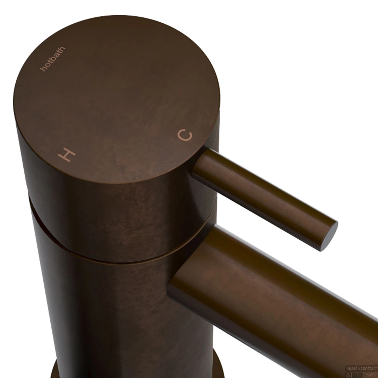 Stopkraan Hotbath Cobber Inbouw Thermostaat Verouderd Messing (excl. Inbouwdeel) 3 Stopkraan Hotbath Cobber Inbouw Thermostaat Verouderd Messing (excl. Inbouwdeel) - Afbeelding 3