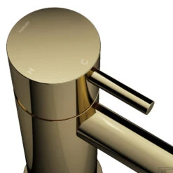 Stopkraan Hotbath Cobber Inbouw Thermostaat Gepolijst Messing PVD (excl. Inbouwdeel) -Duravit Verkoop cb010extnbp stopkraan hotbath cobber inbouw thermostaat gepolijst messing pvd excl. inbouwdeel 2