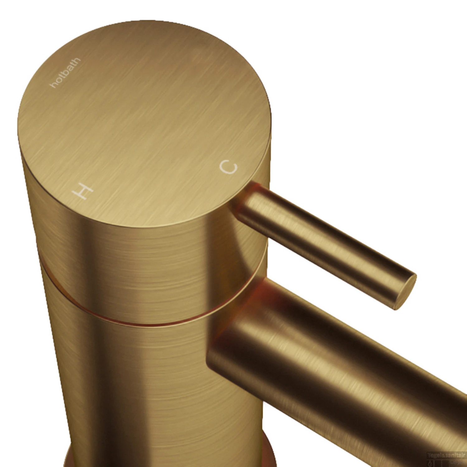 Inbouw Douchemengkraan Hotbath Cobber Incl. Doucheslang En Handdouche Geborsteld Messing 2 Inbouw Douchemengkraan Hotbath Cobber Incl. Doucheslang En Handdouche Geborsteld Messing - Afbeelding 2