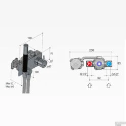 Inbouw Douchemengkraan Hotbath Cobber Incl. Doucheslang En Handdouche Geborsteld Messing 7 Inbouw Douchemengkraan Hotbath Cobber Incl. Doucheslang En Handdouche Geborsteld Messing -Duravit Verkoop cb027extbb inbouw douchemengkraan hotbath cobber incl. doucheslang en handdouche geborsteld messing tech