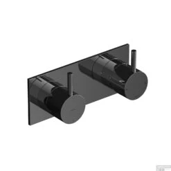 Inbouw Douchemengkraan Hotbath Cobber 2-weg Zwart Chroom