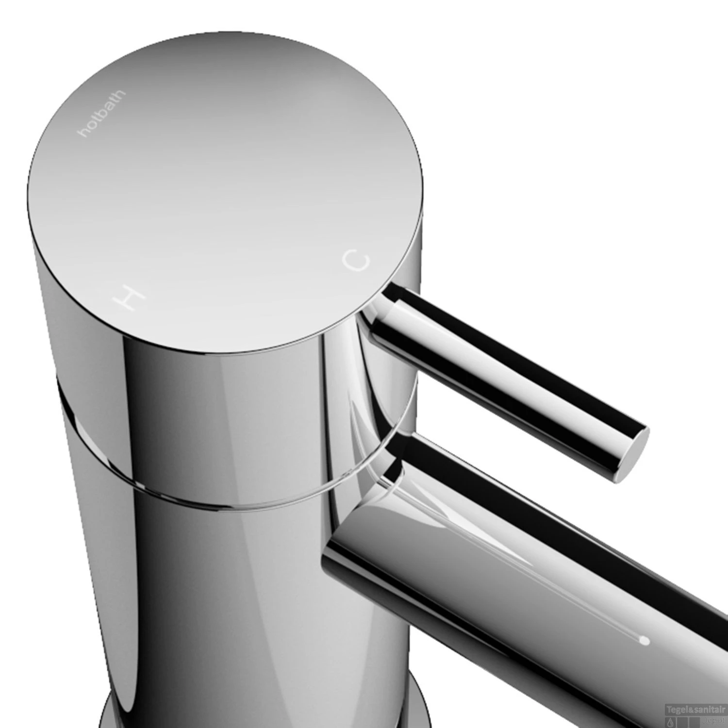 Douchethermostaat Hotbath Cobber Inbouw Met 2 Stopkranen Chroom (excl. Inbouwdeel) OUTLET - Afbeelding 2