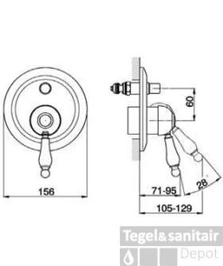 Cisal Arcana Empress Afdekset EM00300024 Goud