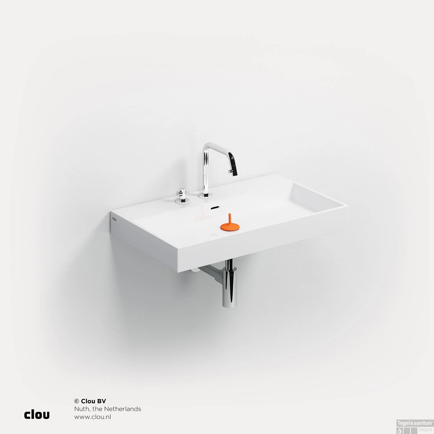 Wastafel Clou Wash Me 70x42x8 Cm Mineraal Marmer Wit 1 Wastafel Clou Wash Me 70x42x8 Cm Mineraal Marmer Wit