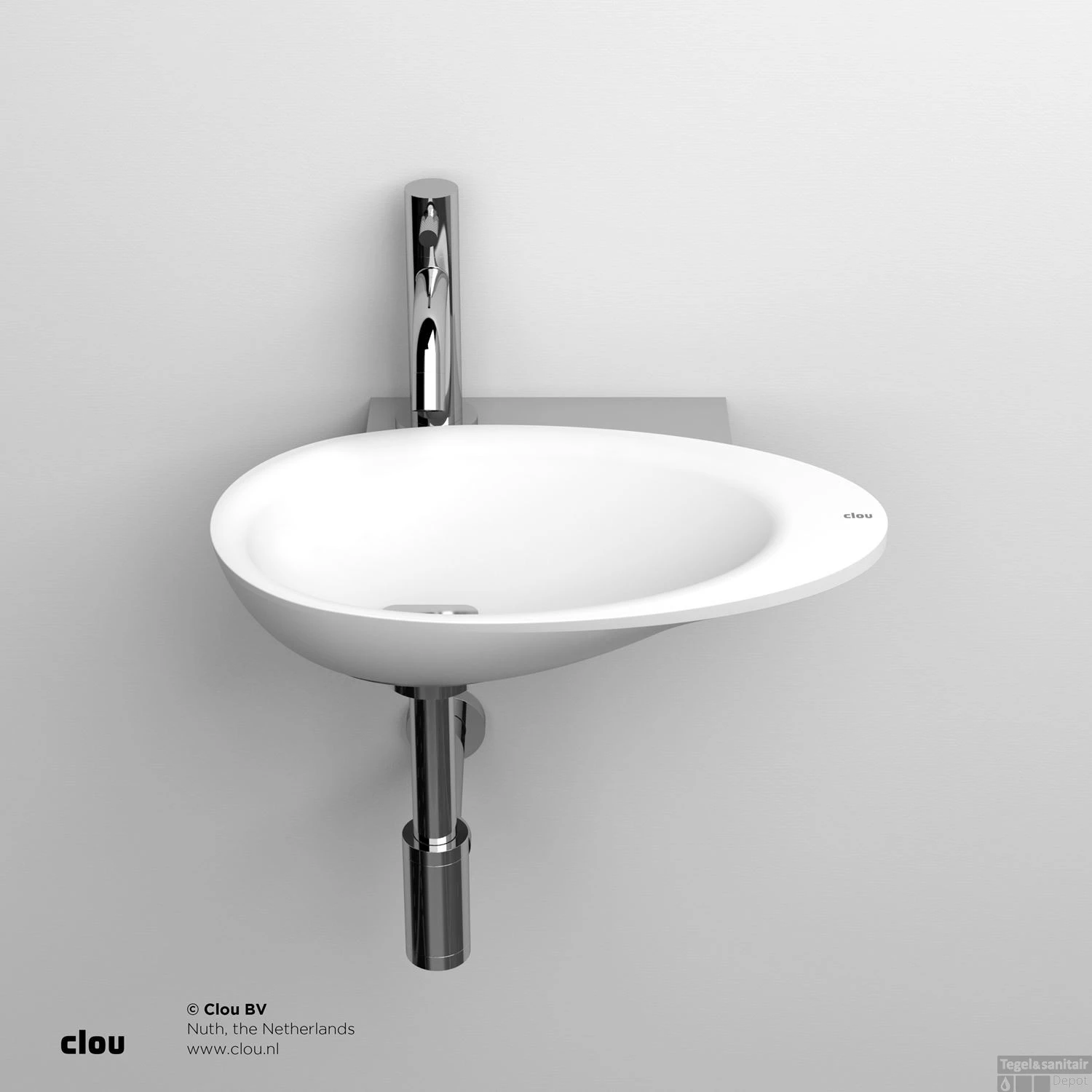 Console Clou First T.b.v. Fonteinkom Met Kraangat RVS Gepolijst 1 Console Clou First T.b.v. Fonteinkom Met Kraangat RVS Gepolijst