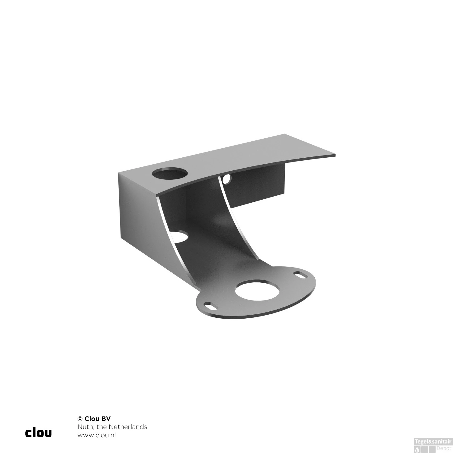 Console Clou First T.b.v. Fonteinkom Met Kraangat RVS Gepolijst 2 Console Clou First T.b.v. Fonteinkom Met Kraangat RVS Gepolijst - Afbeelding 2
