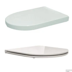 Geberit UP320 Toiletset Compleet | Inbouwreservoir | Wandcloset Wiesbaden Vesta Randloos 52cm | Set24 Met Drukplaat -Duravit Verkoop closetzitting wiesbaden vesta 52cm 32.3466 zittingen 24