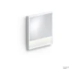 Clou Look At Me Spiegel 2700K LED-Verlichting IP44 Omlijsting In Mat Wit 70x8x80cm