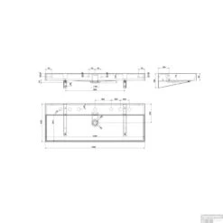 Clou New Wash Me Wastafel 110x42x8cm Met 3 Voorbewerkte Kraangaten Glanzend Wit Keramiek -Duravit Verkoop clou new wash me wastafel 110x42x8cm met 3 voorbewerkte kraangaten glanzend wit keramiek tech 1