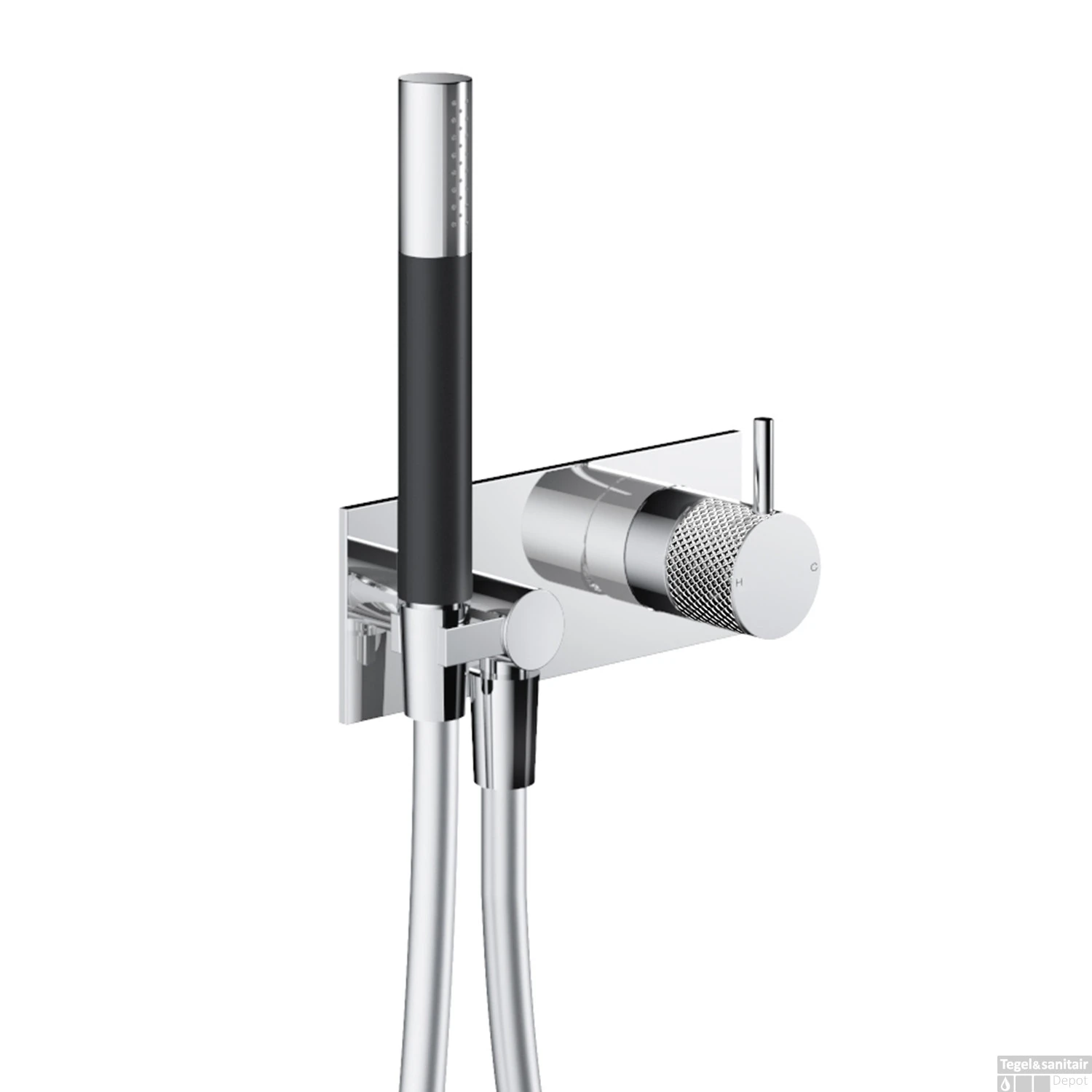 Inbouw Douchemengkraan Hotbath Cobber X Met Doucheslang En Handdouche Chroom