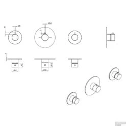 Douchekraan Wiesbaden Dreams Inbouw Met 2 Stopkranen Chroom -Duravit Verkoop douchekraan wiesbaden dreams inbouw met 2 stopkranen chroom tech