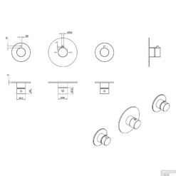 Douchekraanset Wiesbaden Dreams Inbouw Met 2 Stopkranen Meerdere Kleuren 10 Douchekraanset Wiesbaden Dreams Inbouw Met 2 Stopkranen Meerdere Kleuren -Duravit Verkoop douchekraan wiesbaden dreams inbouw met 2 stopkranen chroom tech 2