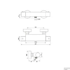 Douchekraanset Brauer Chrome Edition Opbouw Met Glijstang En Ronde Handdouche Chroom 17 Douchekraanset Brauer Chrome Edition Opbouw Met Glijstang En Ronde Handdouche Chroom -Duravit Verkoop douchekraanset brauer chrome edition opbouw met glijstang en ronde handdouche geborsteld chroom tec1