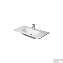 Duravit ME By Starck Meubelwastafel 103x49x17.5 Cm Keramiek Glanzend Wit
