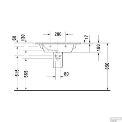 Duravit ME By Starck Meubelwastafel 83x49x18 Cm Keramiek Glanzend Wit -Duravit Verkoop duravit me by starck meubelwastafel 83x49x18 cm keramiek glanzend wit tech5