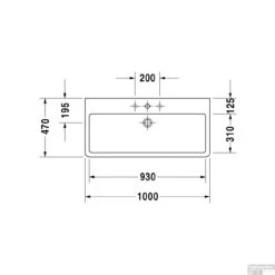 Duravit Vero Meubelwastafel 1 Kraangat 100x47x17.5 Cm Rechthoek Keramiek Glanzend Wit -Duravit Verkoop duravit vero meubelwastafel 100x47x17.5 cm rechthoek keramiek glanzend wit tech