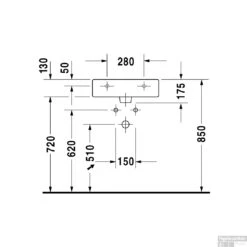 Duravit Vero Wastafel Met 1 Kraangat 50x47x17.5 Cm Rechthoek Keramiek Glanzend Wit -Duravit Verkoop duravit vero wastafel met 1 kraangat 50x47x17.5 cm rechthoek keramiek glanzend wit tech2