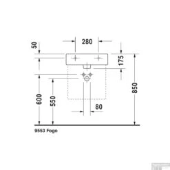 Duravit Vero Wastafel Met 1 Kraangat 50x47x17.5 Cm Rechthoek Keramiek Glanzend Wit -Duravit Verkoop duravit vero wastafel met 1 kraangat 50x47x17.5 cm rechthoek keramiek glanzend wit tech4
