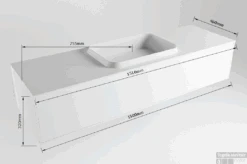 Badkamermeubelset Mondiaz Erin 150 Cm Met 1 Lade Met RIDGE Wastafel Midden Urban Zonder Kraangaten Greeploos Mat Dark Brown Grey 13 Badkamermeubelset Mondiaz Erin 150 Cm Met 1 Lade Met RIDGE Wastafel Midden Urban Zonder Kraangaten Greeploos Mat Dark Brown Grey -Duravit Verkoop erin 150cm center 11313763177836