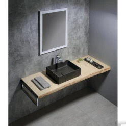 Badkamerspiegel Sapho Flut 60x80 Cm LED-Verlichting Omlijsting Wit 16 Badkamerspiegel Sapho Flut 60x80 Cm LED-Verlichting Omlijsting Wit -Duravit Verkoop ft060 badkamerspiegel sapho flut 60x80 cm led verlichting omlijsting wit 2