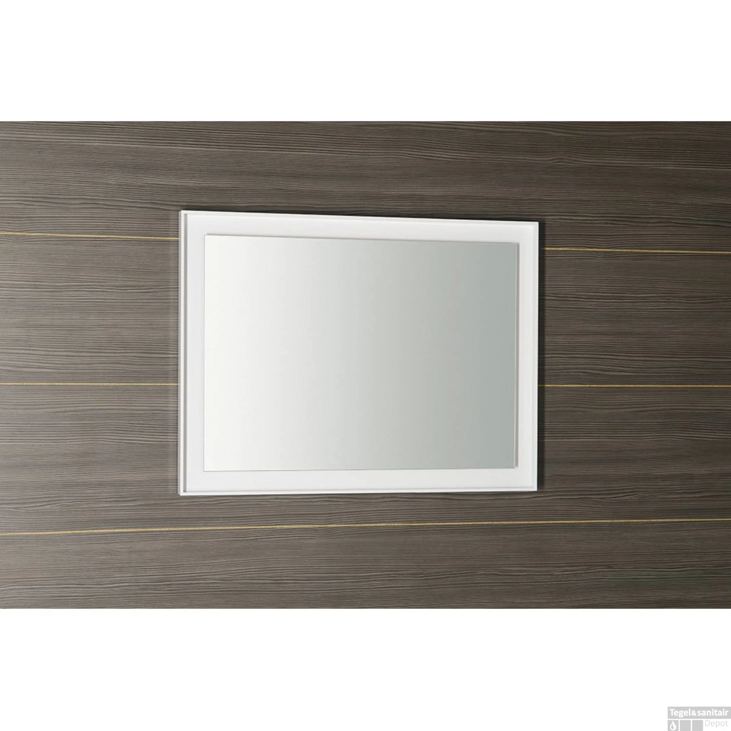 Badkamerspiegel Sapho Flut 60x80 Cm LED-Verlichting Omlijsting Wit 6 Badkamerspiegel Sapho Flut 60x80 Cm LED-Verlichting Omlijsting Wit - Afbeelding 6