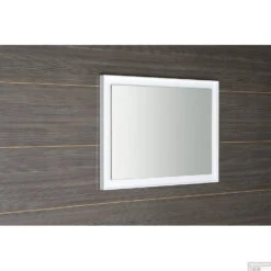 Badkamerspiegel Sapho Flut 60x80 Cm LED-Verlichting Omlijsting Wit 21 Badkamerspiegel Sapho Flut 60x80 Cm LED-Verlichting Omlijsting Wit -Duravit Verkoop ft060 badkamerspiegel sapho flut 60x80 cm led verlichting omlijsting wit 7