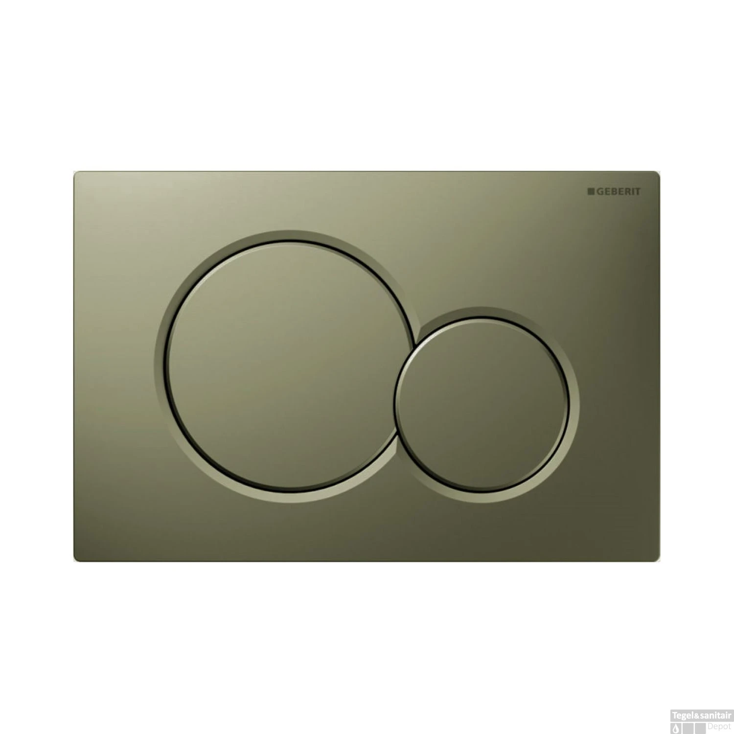 Geberit UP720 Toiletset Wandcloset Salenzi Civita Mat Legergroen Met Sigma 01 Drukplaat - Afbeelding 2