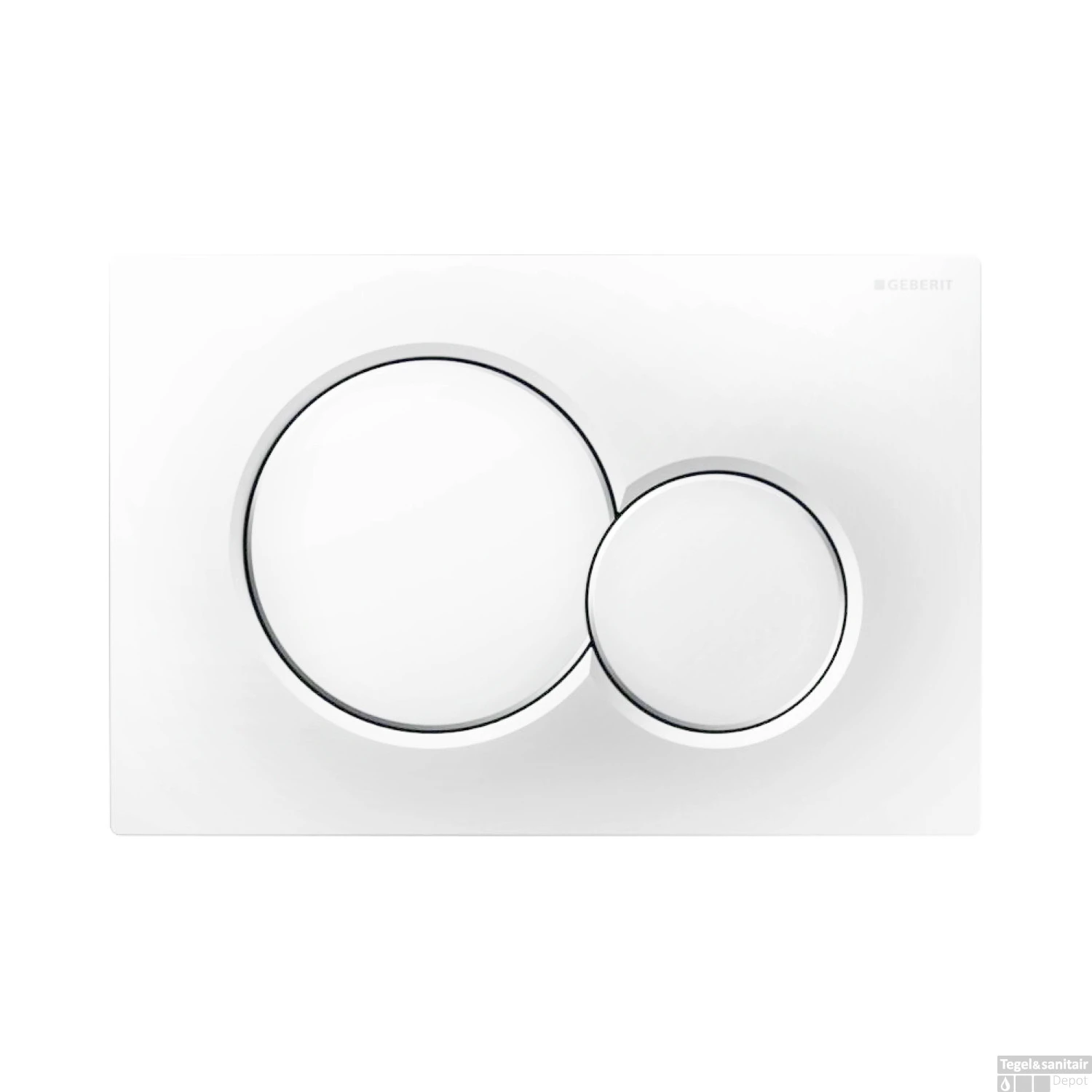 Geberit UP720 Toiletset Wandcloset Salenzi Civita Mat Wit Met Sigma 01 Drukplaat - Afbeelding 4