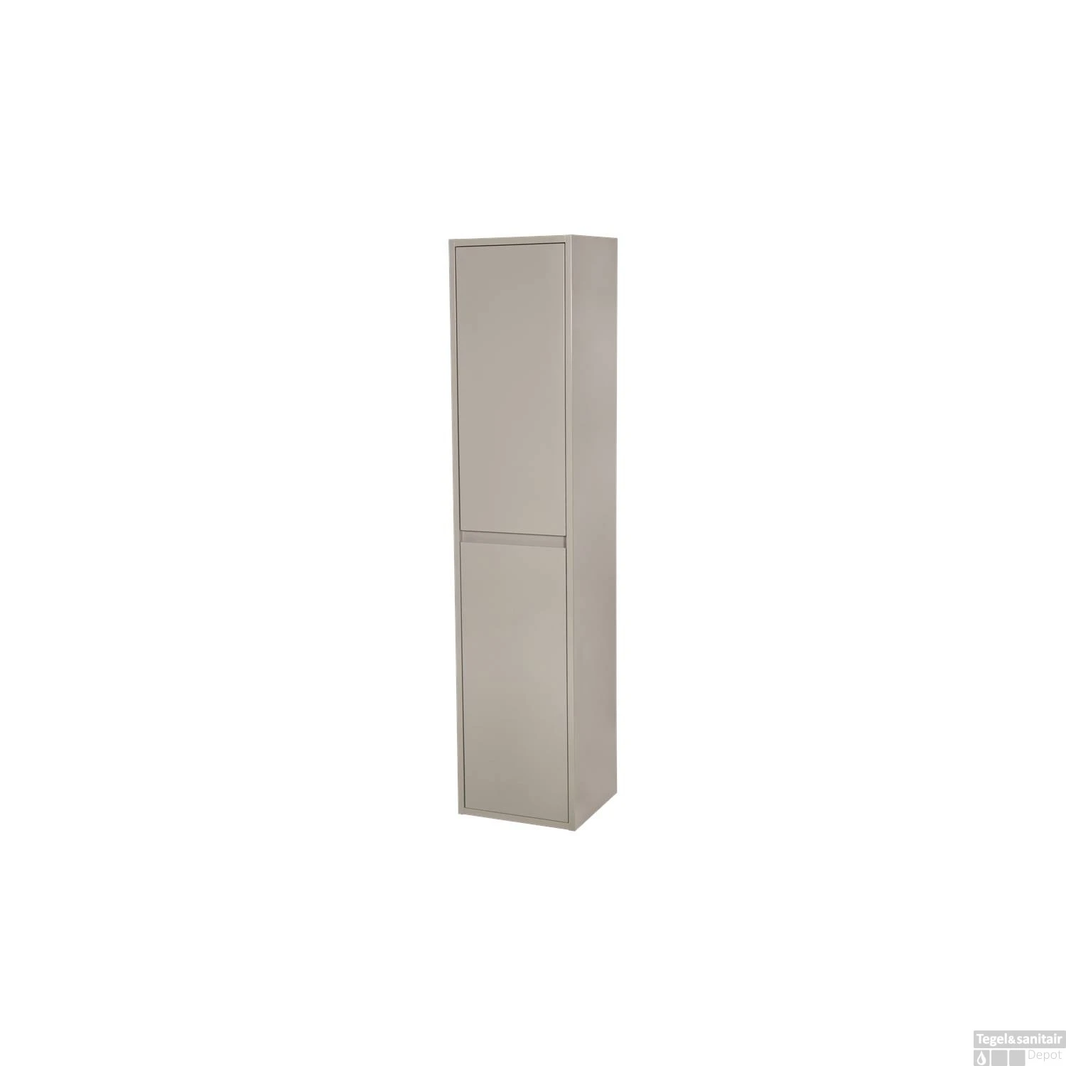 Hoge Kast New Future 160 Taupe 1 Hoge Kast New Future 160 Taupe