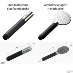Complete Regendoucheset Hotbath Cobber Thermostatisch Opbouwset Met Doucheslang En Handdouche 8 Complete Regendoucheset Hotbath Cobber Thermostatisch Opbouwset Met Doucheslang En Handdouche -Duravit Verkoop hotbath inbouw regendoucheset keuze staafhanddouche of handdouche m438set