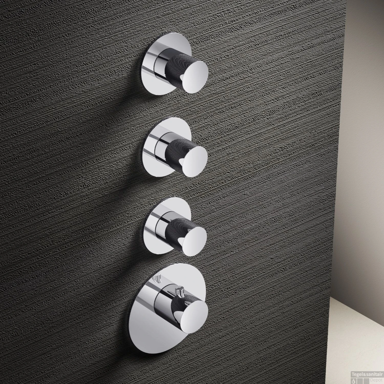 Hotbath Mate Afbouwdeel High Flow 3 Stopkranen Rond Chroom 1 Hotbath Mate Afbouwdeel High Flow 3 Stopkranen Rond Chroom