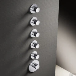 Hotbath Mate Afbouwdeel High Flow 5 Stopkranen Rond Chroom