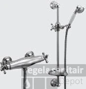 Huber Croisette Douchethermostaat Met Glijstangset Chroom 190CS01HCR