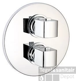 Huber Dado Inbouw Douchethermostaat Chroom 439.51H.CR 1 Huber Dado Inbouw Douchethermostaat Chroom 439.51H.CR