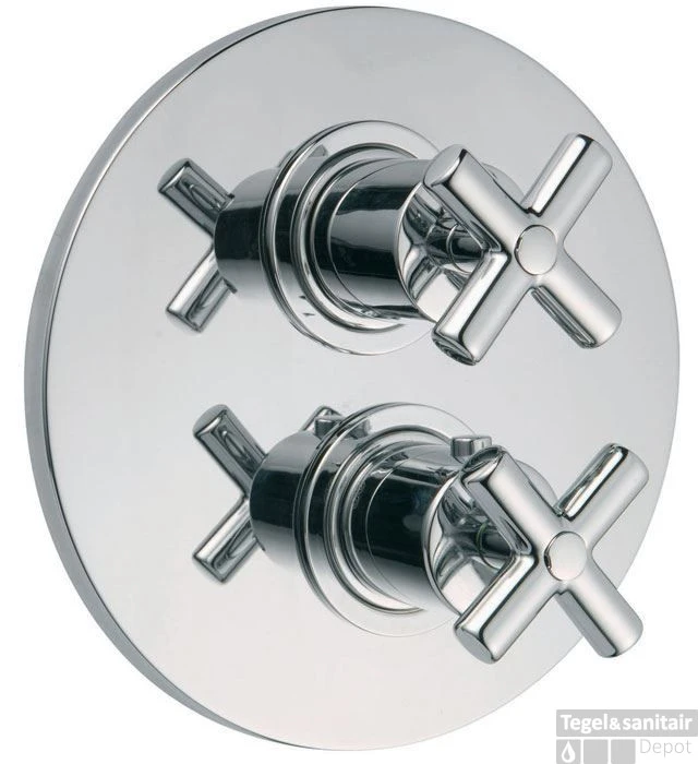 Huber Suite Inbouw Thermostaat Met Stopkraan 23901HNS 2 Huber Suite Inbouw Thermostaat Met Stopkraan 23901HNS - Afbeelding 2