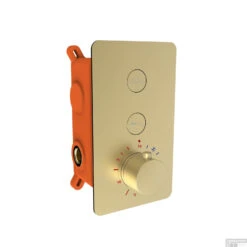 Inbouw Douchekraan Best Design Clic Nancy 2-weg Thermostaat Mat Goud