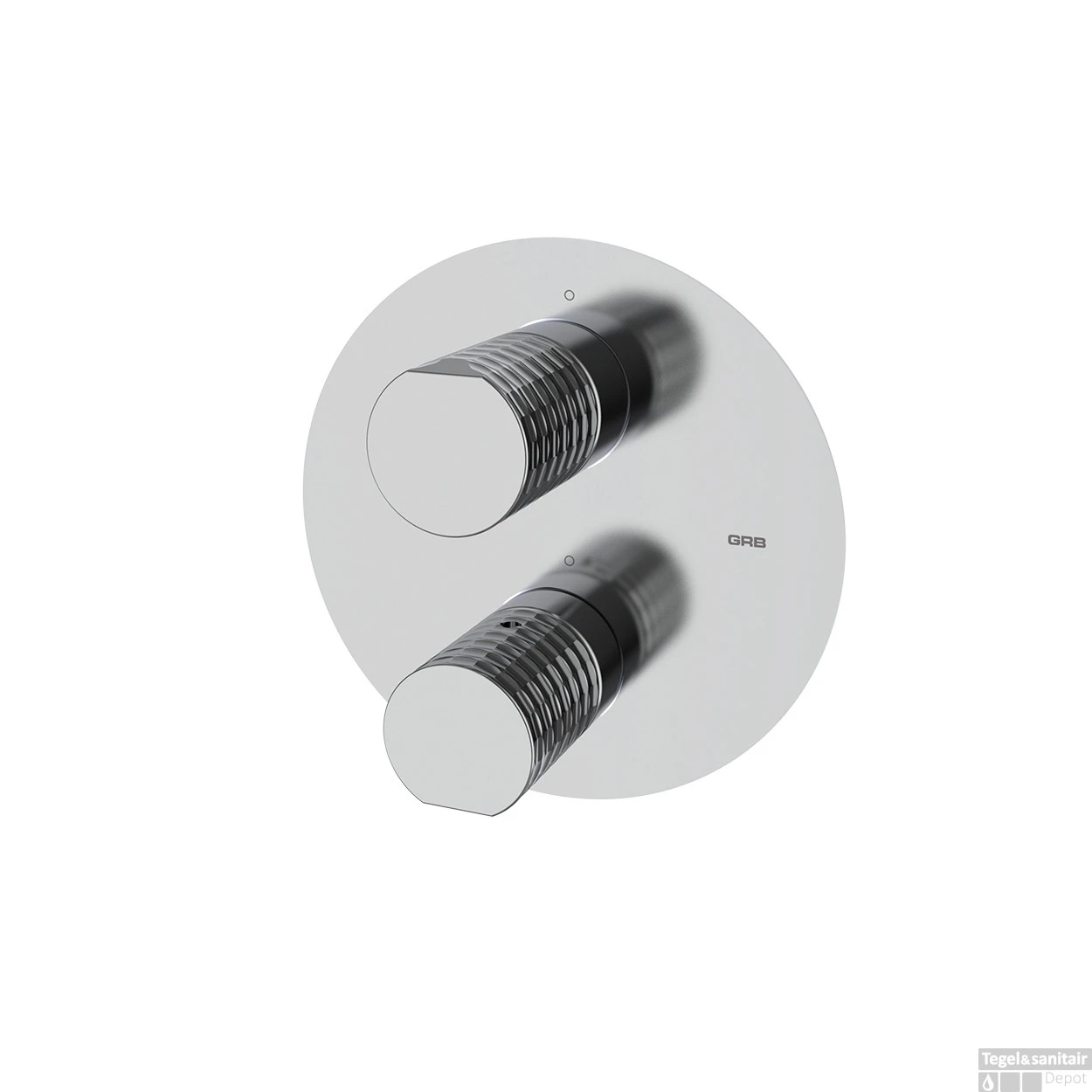 Inbouw Douchekraan GRB Aura Thermostatisch 1-Wegs Chroom 1 Inbouw Douchekraan GRB Aura Thermostatisch 1-Wegs Chroom