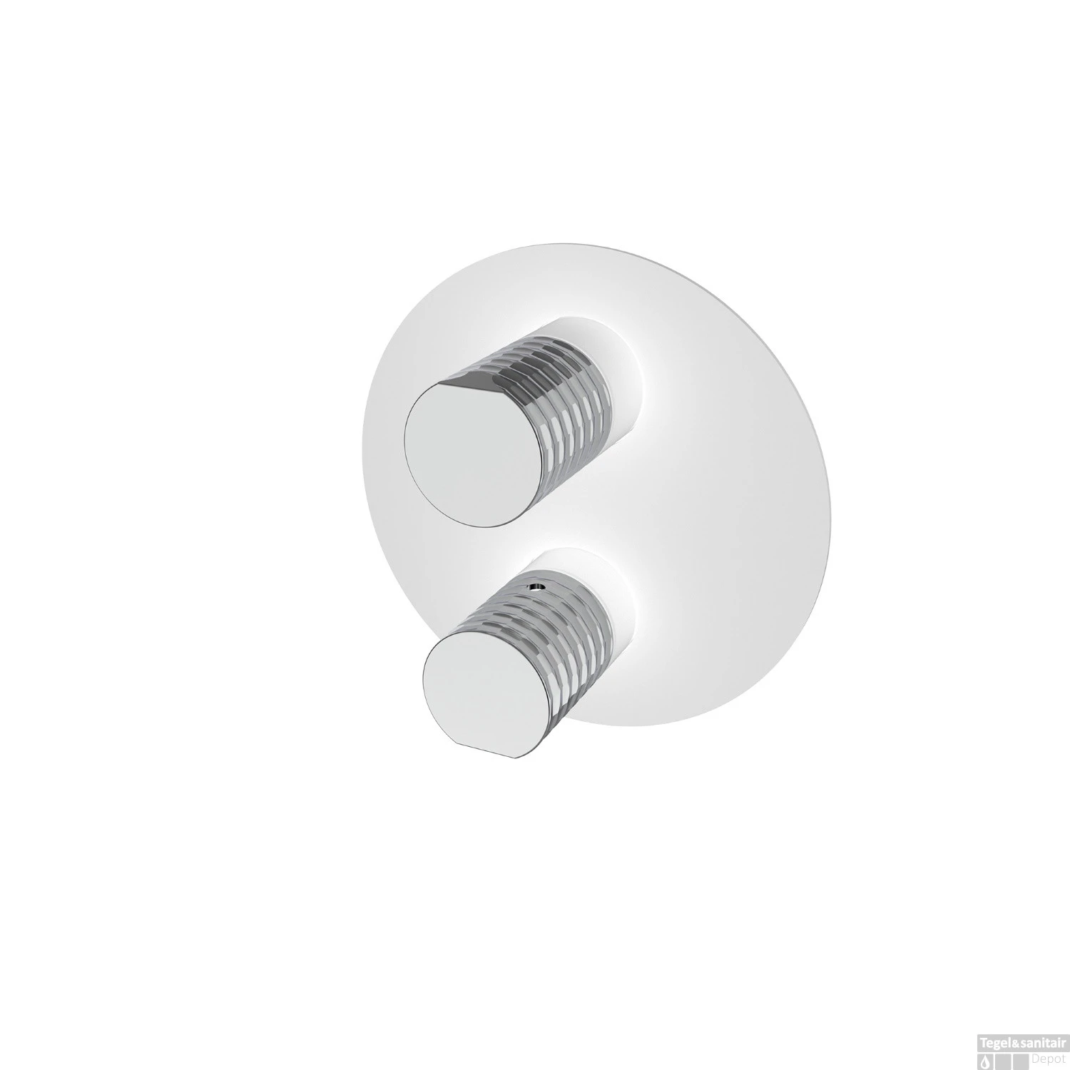 Inbouw Douchekraan GRB Aura Thermostatisch 2-Wegs Wit 1 Inbouw Douchekraan GRB Aura Thermostatisch 2-Wegs Wit