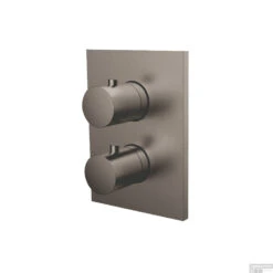 Inbouw Douchekraan Herzbach Design IX Thermostatisch PVD-Coating Zwart