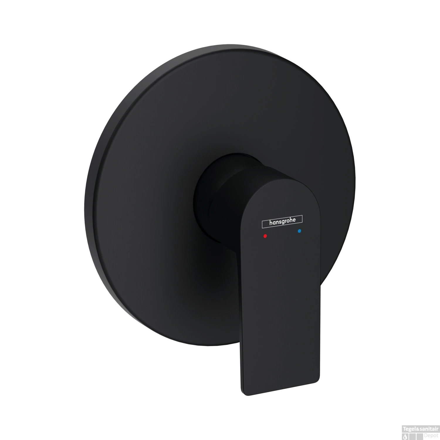 Inbouw Douchemengkraan HansGrohe Rebris E Eengreeps Voor IBox Universal Mat Zwart