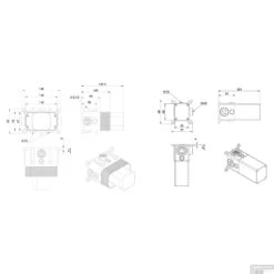 Douchekraanset Wiesbaden Dreams Inbouw Met 2 Stopkranen Meerdere Kleuren 13 Douchekraanset Wiesbaden Dreams Inbouw Met 2 Stopkranen Meerdere Kleuren -Duravit Verkoop inbouwdeel wiesbaden dreams tbv douchekraan met 2 stopkranen tech 1