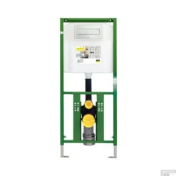 Viega EcoPlus Toiletset Set01 B&W Basic Smart Met Visign For Style 10 Drukplaat -Duravit Verkoop inbouwreservoir viega ecoplus 622190 15