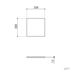 Kolomkast Industrieel BWS Frame 170x35x35 Cm Mat Zwart Aluminium (glanzend Witte Inlayers Optioneel) -Duravit Verkoop inl112442 lm 190225 1
