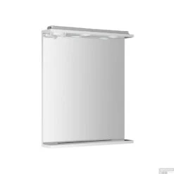 Badkamerspiegel Sapho Korin 60x70x12 Cm Incl. Planchet En LED Verlichting / Stopcontact