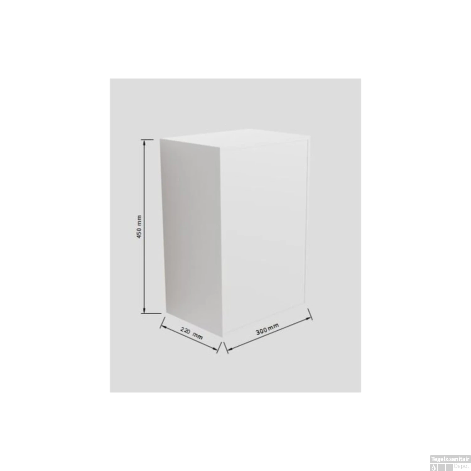 Kolomkast Mondiaz LAGOM 45cm Opbouw Rechtsdraaiend Mat Zwart 4 Kolomkast Mondiaz LAGOM 45cm Opbouw Rechtsdraaiend Mat Zwart - Afbeelding 4