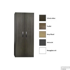 Kolomkast Sanicare Q1/Q12/Q17 2-Deurs Soft-Closing Chromen Greep 160x67x32 Cm Antraciet 6 Kolomkast Sanicare Q1/Q12/Q17 2-Deurs Soft-Closing Chromen Greep 160x67x32 Cm Antraciet -Duravit Verkoop kolomkast sanicare q1q4q12 2 deurs soft closing chromen greep 160x67x32 shop 1