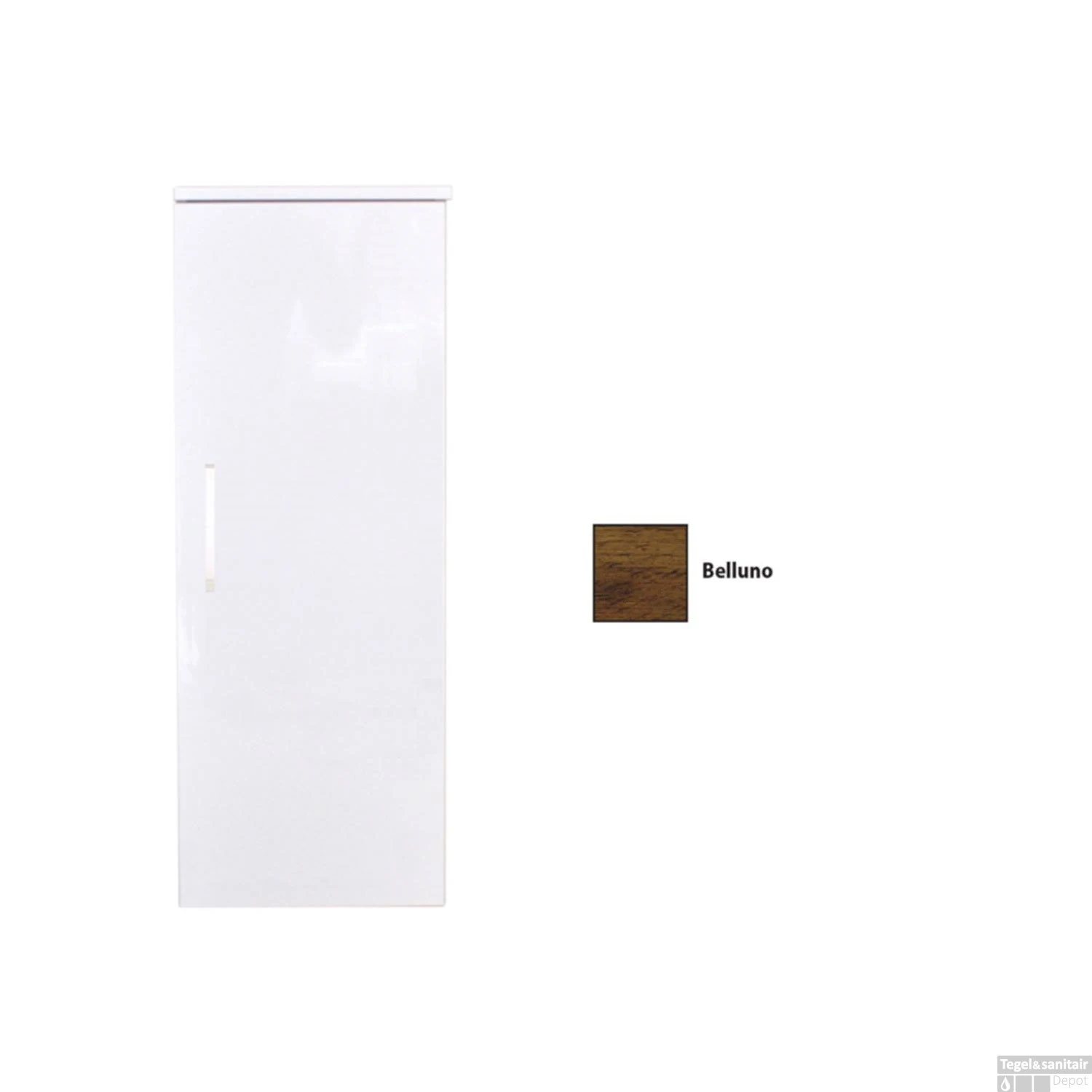 Kolomkast Sanicare Q6/Q14/Q16 Soft-Close Deur Chromen Greep 90x33,5x32 Cm Belluno 1 Kolomkast Sanicare Q6/Q14/Q16 Soft-Close Deur Chromen Greep 90x33,5x32 Cm Belluno